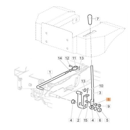 RESSORT ORIGINAL EMAK YN3111500 | NewgardenAgri.com