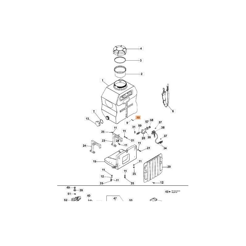 ORIGINAL EMAK SCREW S0010000R