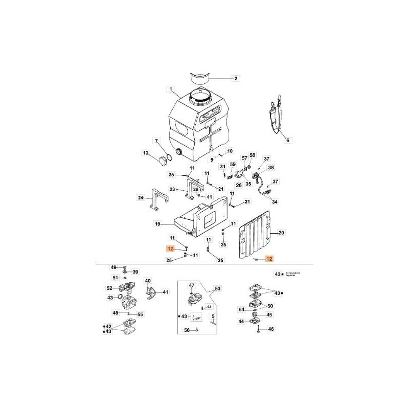 VITE ORIGINALE EMAK S0012000R