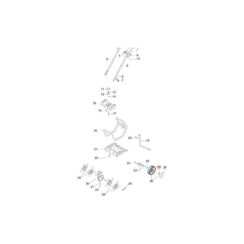 ANELLO DI FERMO ORIGINALE EMAK 3045036R