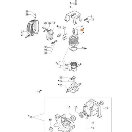 ORIGINAL EMAK SCREW 3801034 | NewgardenAgri.com