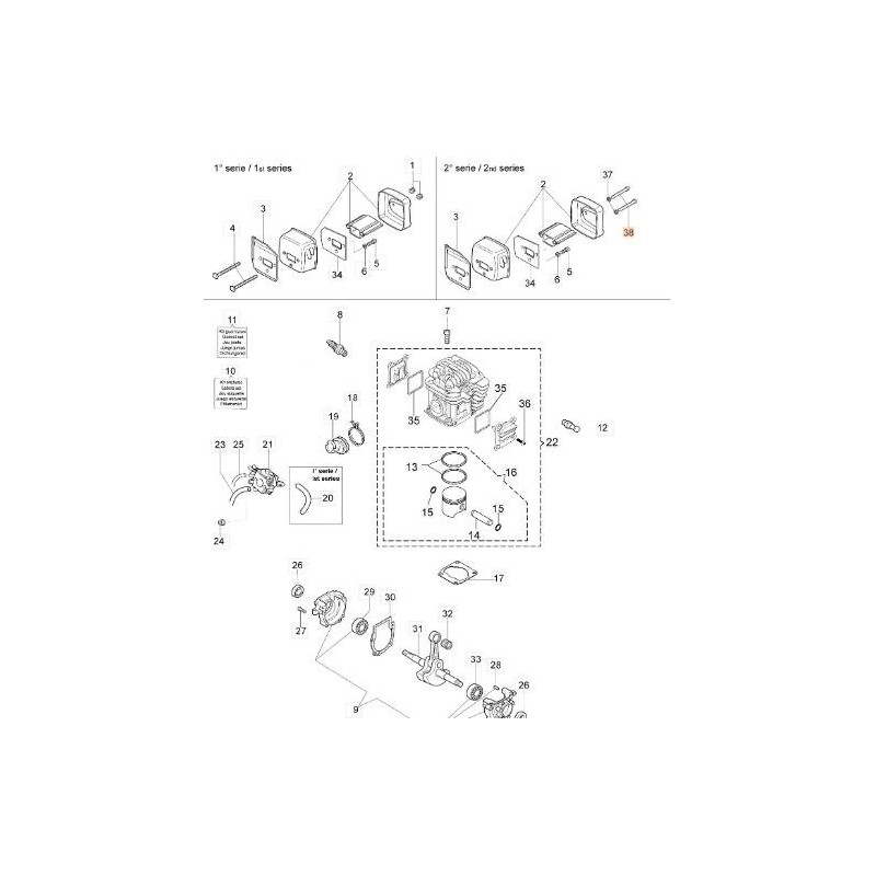 VIS EMAK ORIGINALE 3806015R