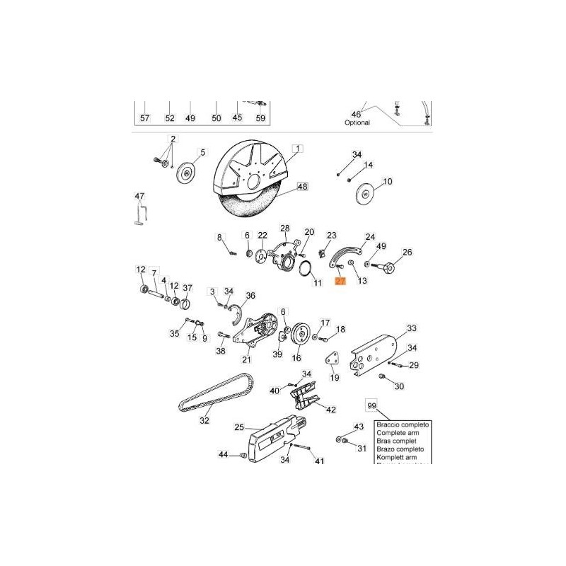 VITE ORIGINALE EMAK 3906045R