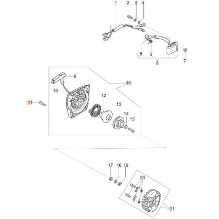 VIS EMAK ORIGINALE 3960092AR | NewgardenAgri.com