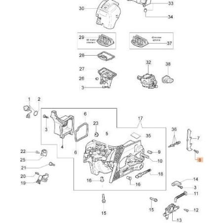 TORNILLO EMAK ORIGINAL 3960099R | NewgardenAgri.com