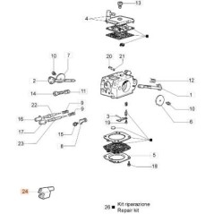 GUÍA DE TORNILLOS EMAK ORIGINAL 50010125 | NewgardenAgri.com