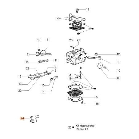 GUIDE DE VIS EMAK ORIGINAL 50010125 | NewgardenAgri.com