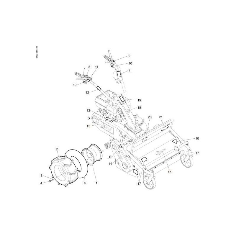 TARGHETTA ORIGINALE EMAK 68240035