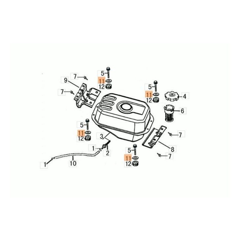 ORIGINAL EMAK WASHER L66151882