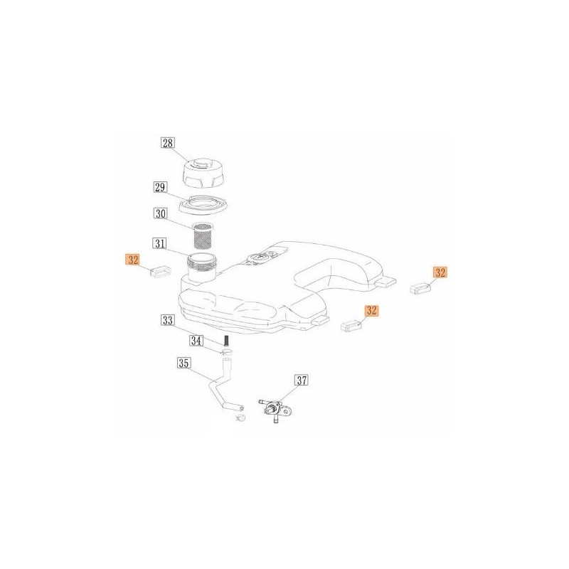 ORIGINAL EMAK ANTI-VIBRATION SYSTEM L66152549