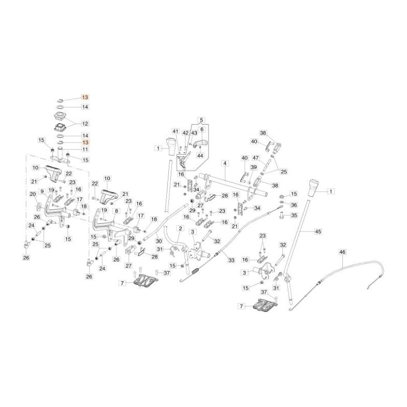 BAGUE DE CIRCLIP D'ORIGINE EMAK 3026015R