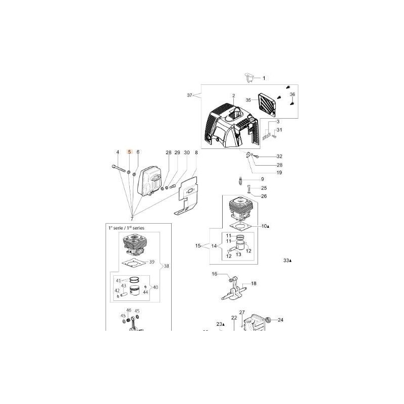 ARANDELA EMAK ORIGINAL 3819036R