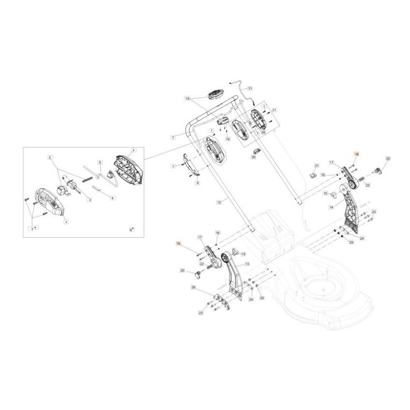 SCREW TC 12.9 TORX T27 M 5X35 BRU ORIGINAL EMAK 3860118R