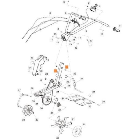 INSERTO ROSCA HEXAGONAL TS M8 TSE11 ZNB(X ESPESOR 0,5-3,5 ORIGINAL EMAK 3933001R | NewgardenAgri.com