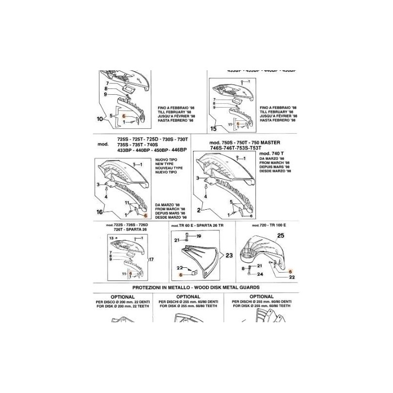 ORIGINAL EMAK KLINGE 4174275R