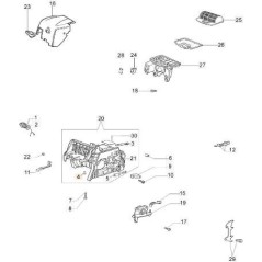 ORIGINAL ABSTANDSHALTER EMAK 50050067R | NewgardenAgri.com