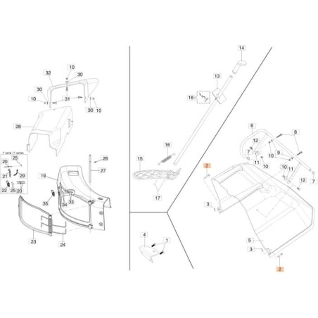 ORIGINAL PIN EMAK 68130310R | NewgardenAgri.com