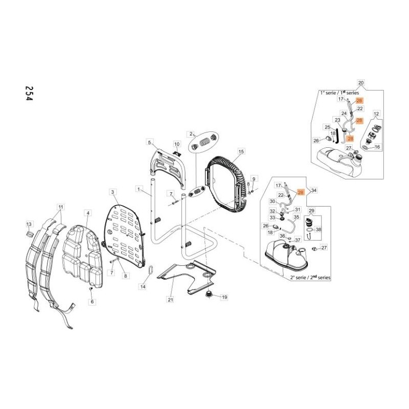 ORIGINAL EMAK CFI8306300 TUBE