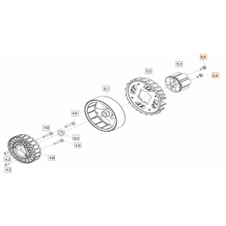 VITE ORIGINALE EMAK L66152532 | NewgardenAgri.com