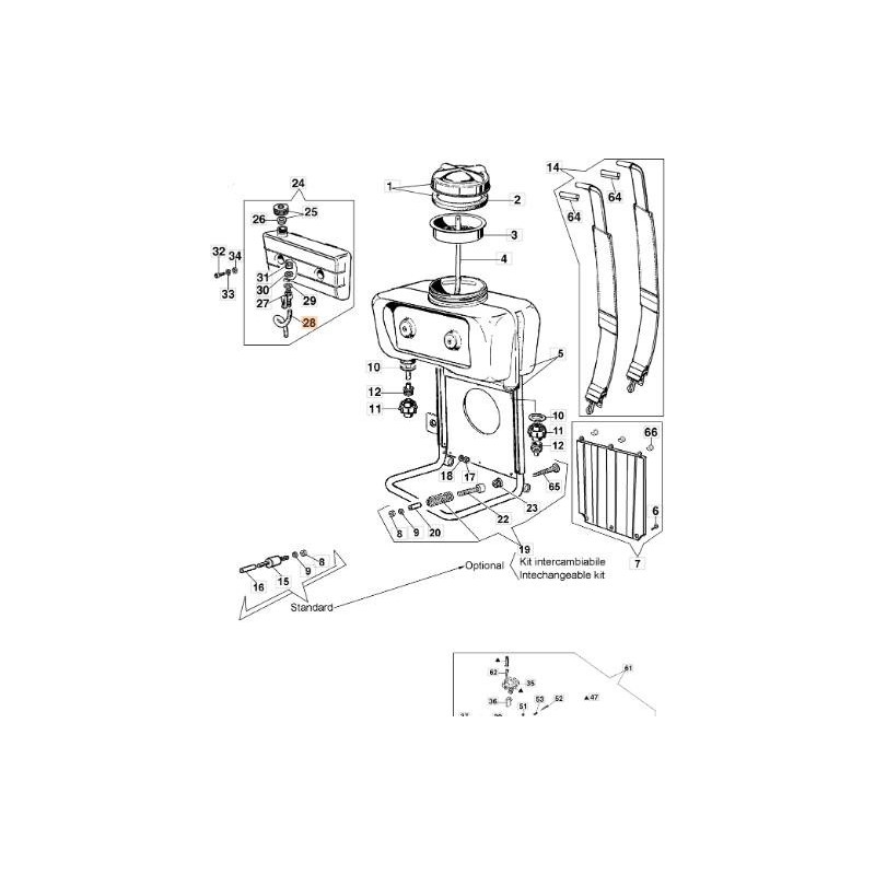 TUYAU D'ASPIRATION EMAK ORIGINAL 365000049BR