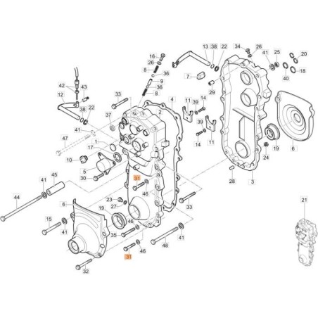 ORIGINAL EMAK SCREW 3806038R | NewgardenAgri.com