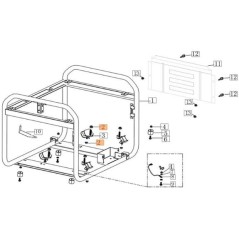 ÉCROU EMAK ORIGINAL L66152202 | NewgardenAgri.com
