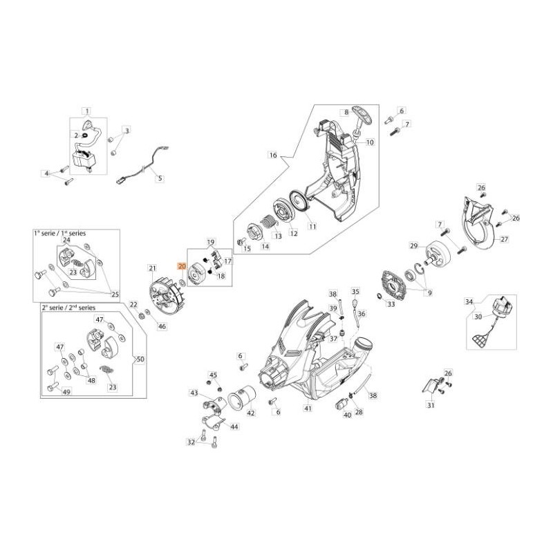 ARANDELA EMAK ORIGINAL 3064034R