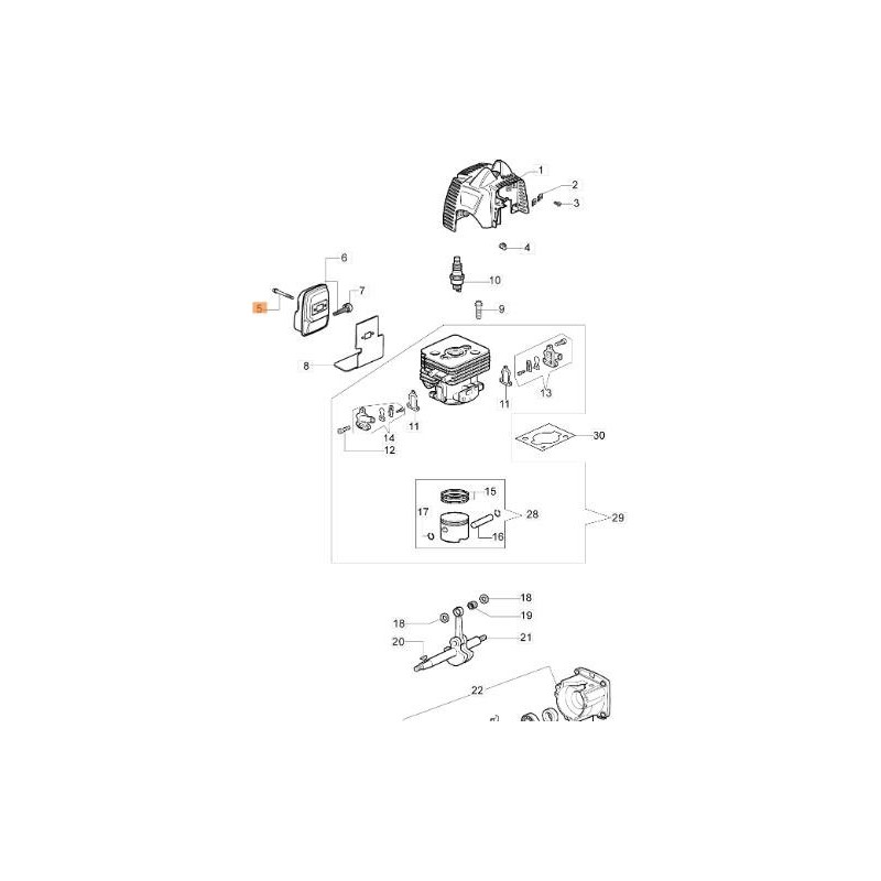 ORIGINAL EMAK SCREW 3901063R