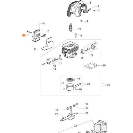 ORIGINAL EMAK SCREW 3901063R | NewgardenAgri.com