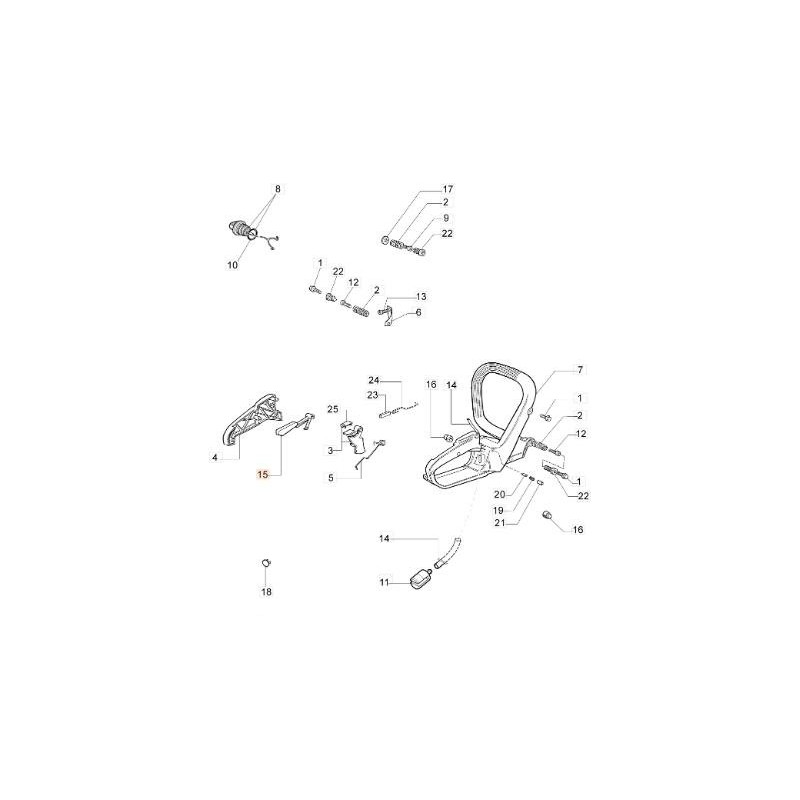 LEVIER EMAK ORIGINAL 50050046AR