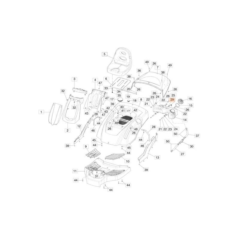 ORIGINAL EMAK ENTLÜFTUNG 68132009R