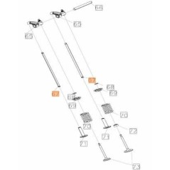 ASTA BILANCIERE ORIGINALE EMAK L66152509 | NewgardenAgri.com