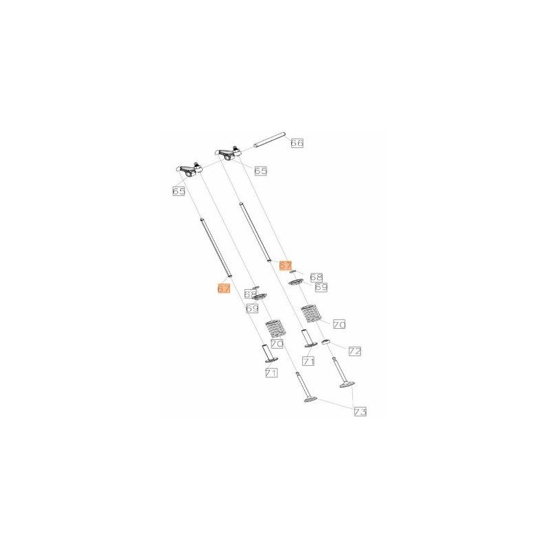 ORIGINAL EMAK BALANCE ROD L66152509