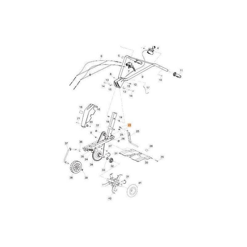 PASADOR DE CHAVETA EMAK ORIGINAL N1054500