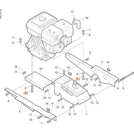 ORIGINAL EMAK SCREW N6343800 | NewgardenAgri.com