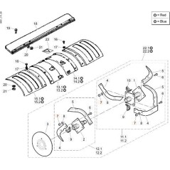 ÉCROU EMAK ORIGINAL 006000091R | NewgardenAgri.com