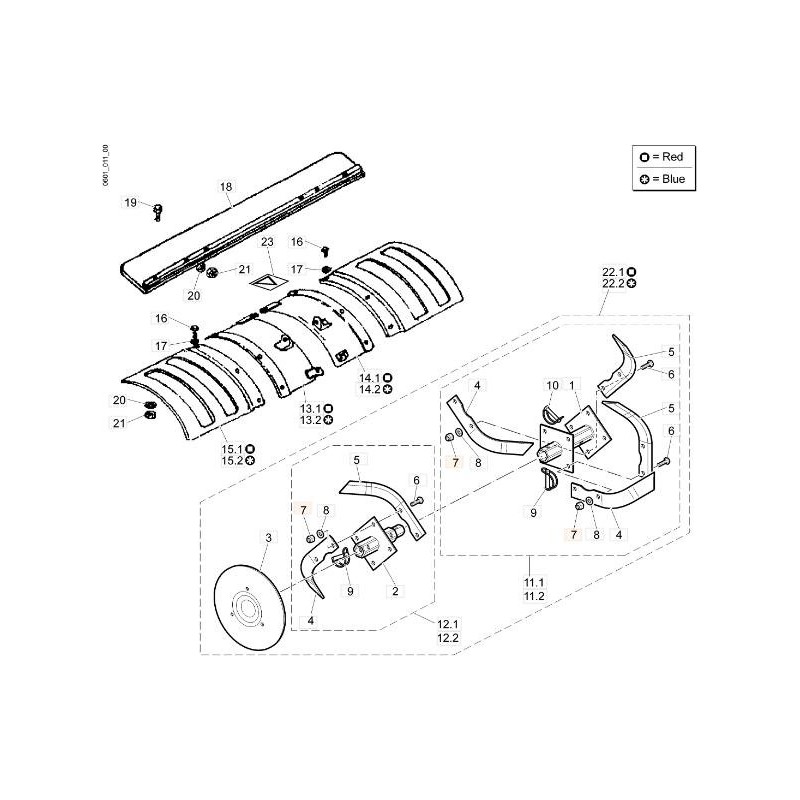 ORIGINAL EMAK NUT 006000091R
