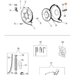 ÉCROU EMAK ORIGINAL 365000070 | NewgardenAgri.com