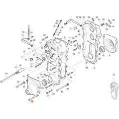 SCHRAUBE TE FLANSCH.ZIGR. 8,8 M 6X45 DIN 6921 ZNB ORIGINAL EMAK 3906046 | NewgardenAgri.com