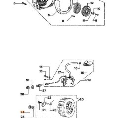 ÉCROU EMAK ORIGINAL 3912011R | NewgardenAgri.com