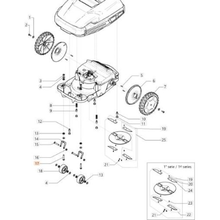 ORIGINAL EMAK SCREW AK700493 | NewgardenAgri.com