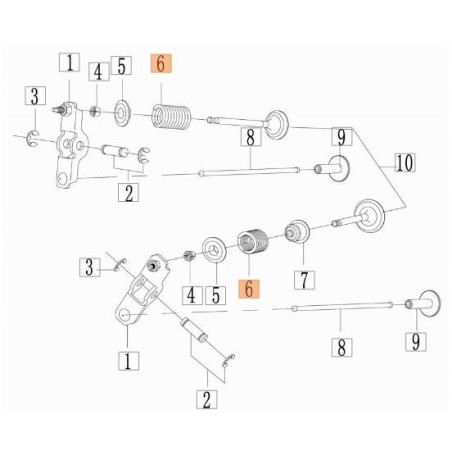 ORIGINAL EMAK VALVE SPRING L66152634 | NewgardenAgri.com