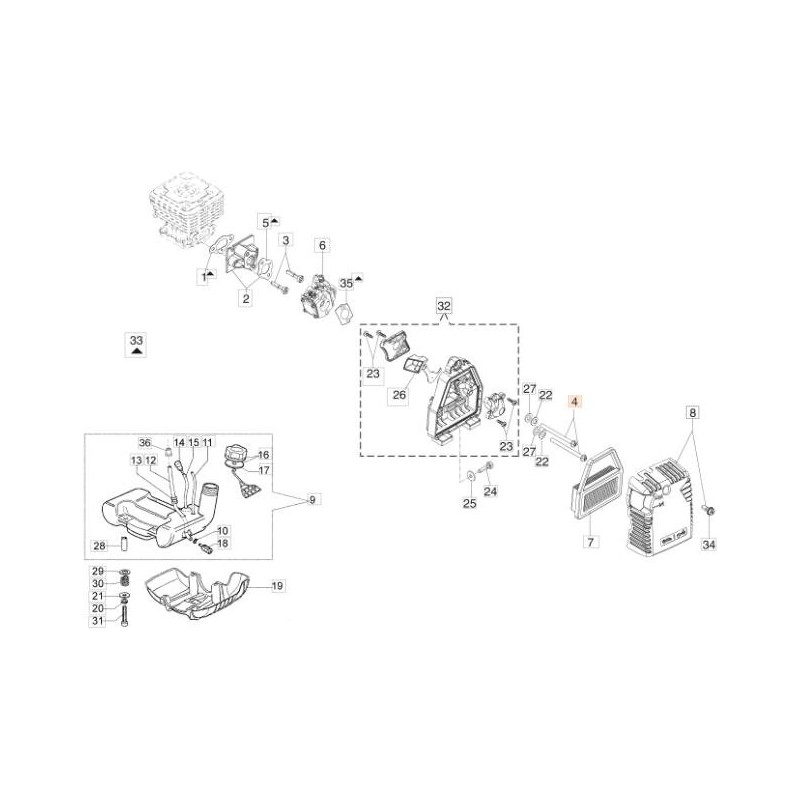 ORIGINAL EMAK SCHRAUBE 3891067R