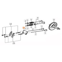 Chapa metálica original EMAK L66152125 | NewgardenAgri.com
