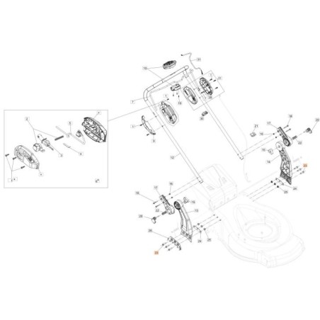 TORNILLO TCEI 8.8 M 8X20 DIN7984 ZNB (CABEZA BAJA) (C:10PZ) ORIGINAL EMAK 3901093R | NewgardenAgri.com