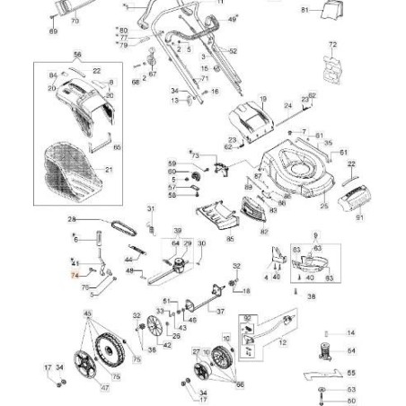 TORNILLO EMAK ORIGINAL 3906164R | NewgardenAgri.com