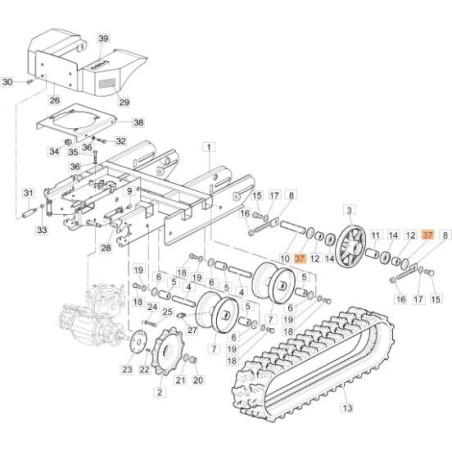 SPESSORE ORIGINALE EMAK YN5005145 | NewgardenAgri.com