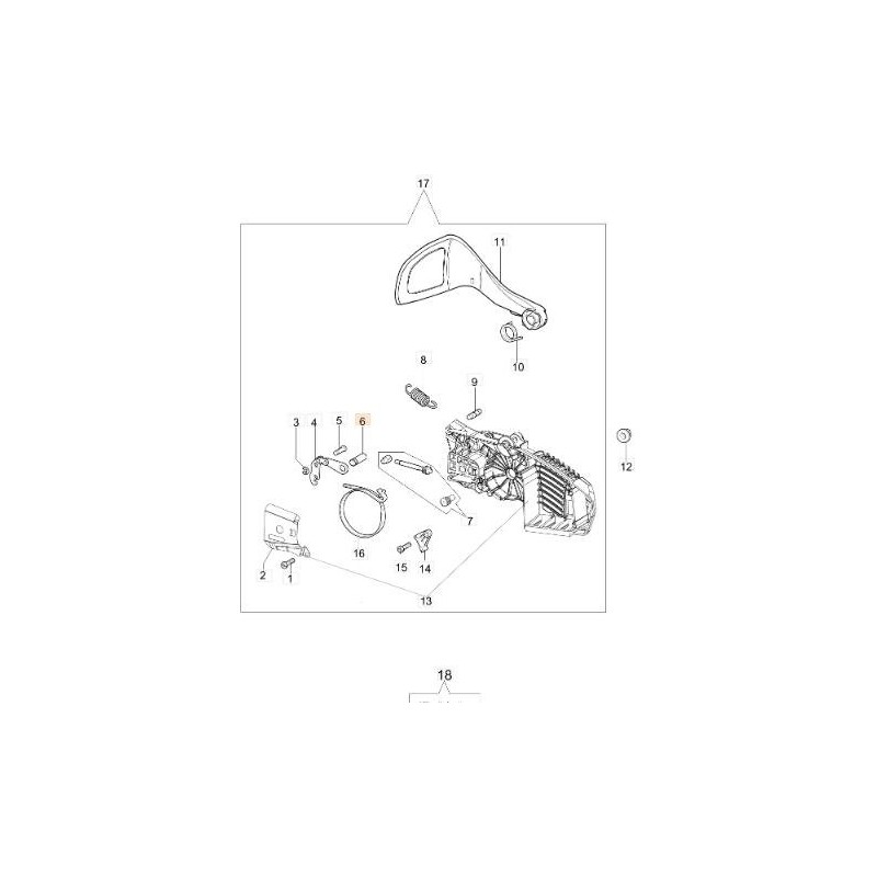 SPINA ORIGINALE EMAK 50050066R