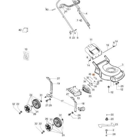 FERMETURE EMAK ORIGINALE 66070803R | NewgardenAgri.com