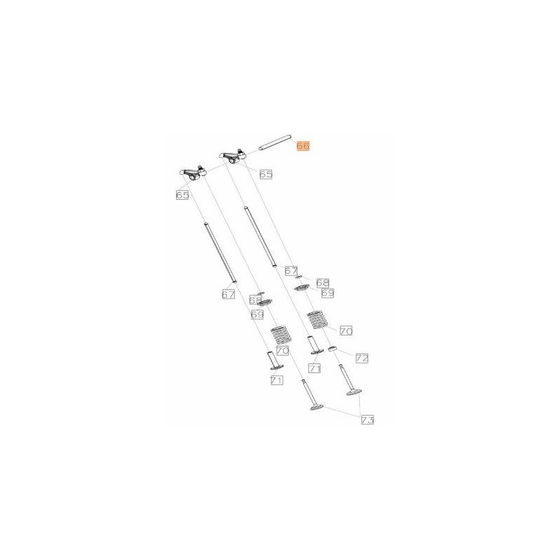 PERNO BILANCIERE ORIGINALE EMAK L66152508